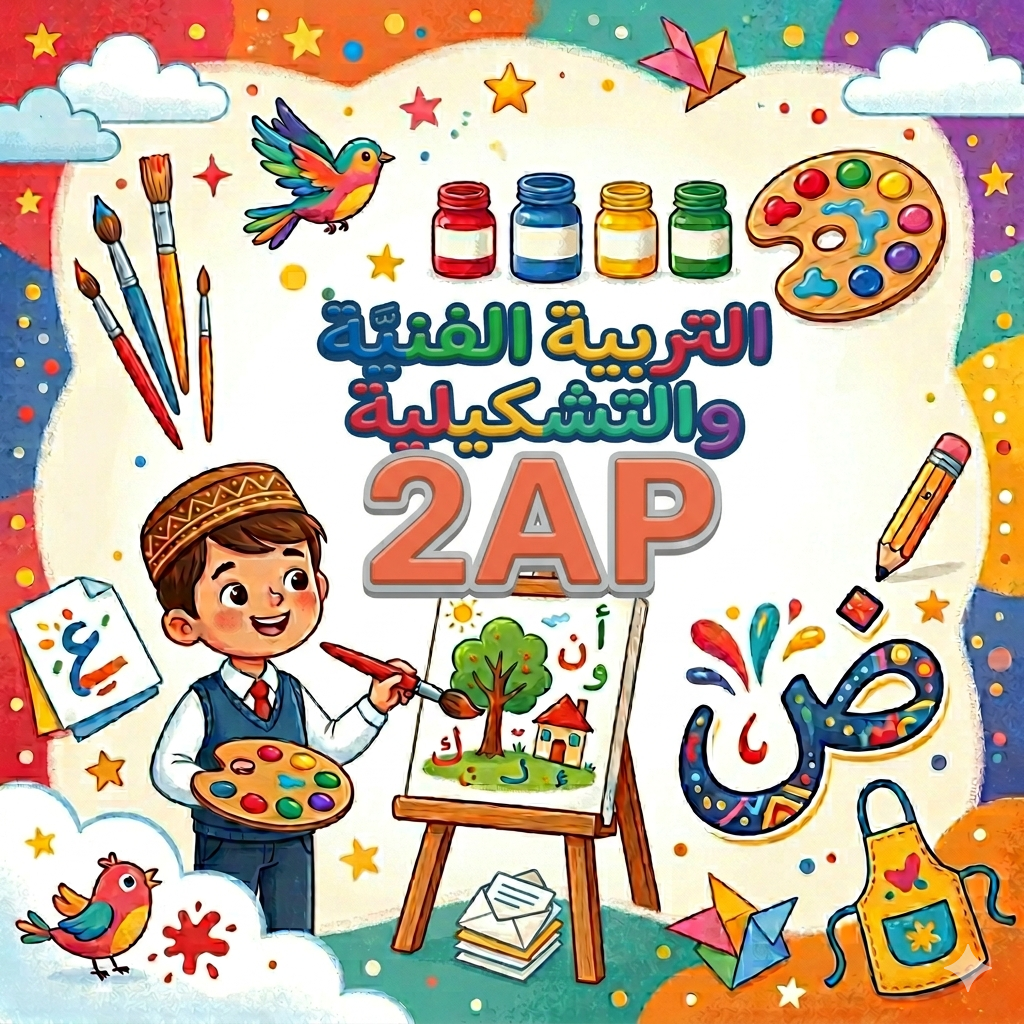 اختبارات التربية الفنية والتشكيلية الثانية ابتدائي الفصل الثالث