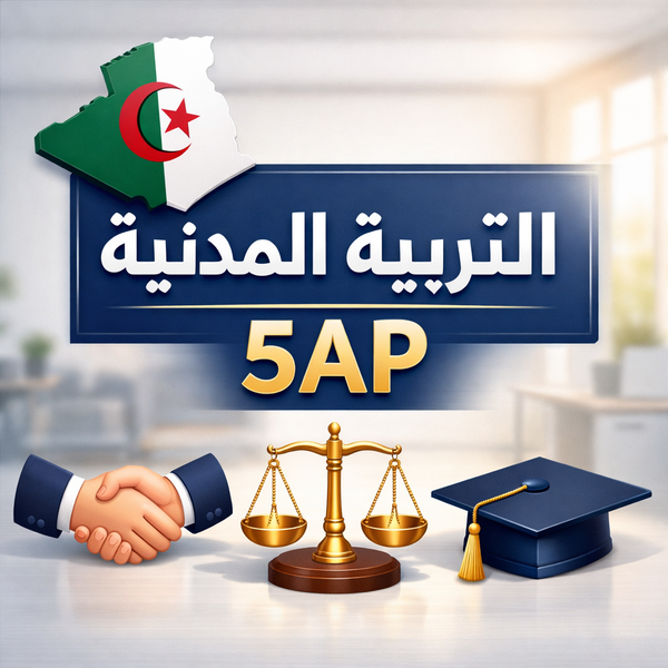 اختبارات التربية المدنية الخامسة ابتدائي الفصل الثاني