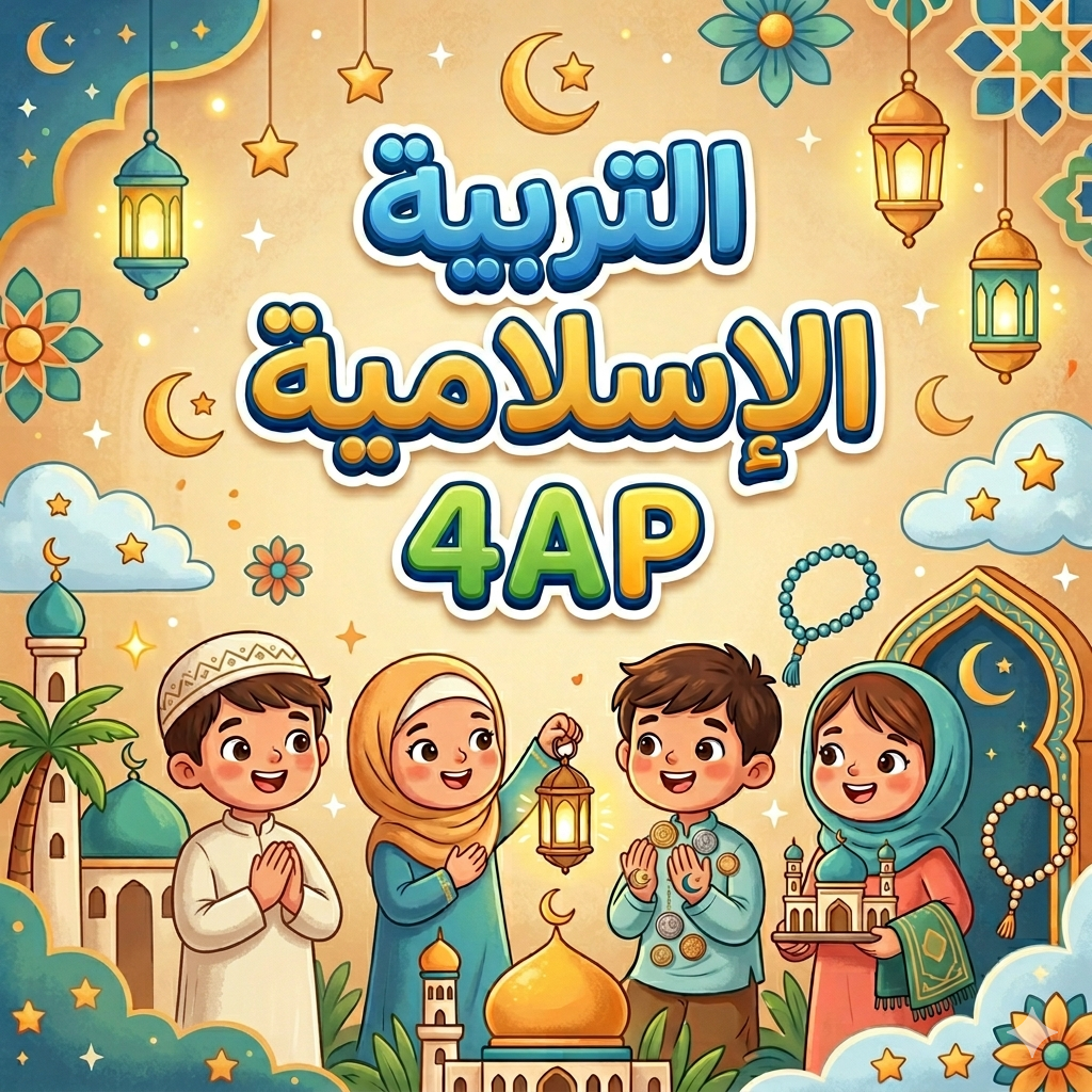اختبارات التربية الإسلاميةالرابعة ابتدائي الفصل الثالث