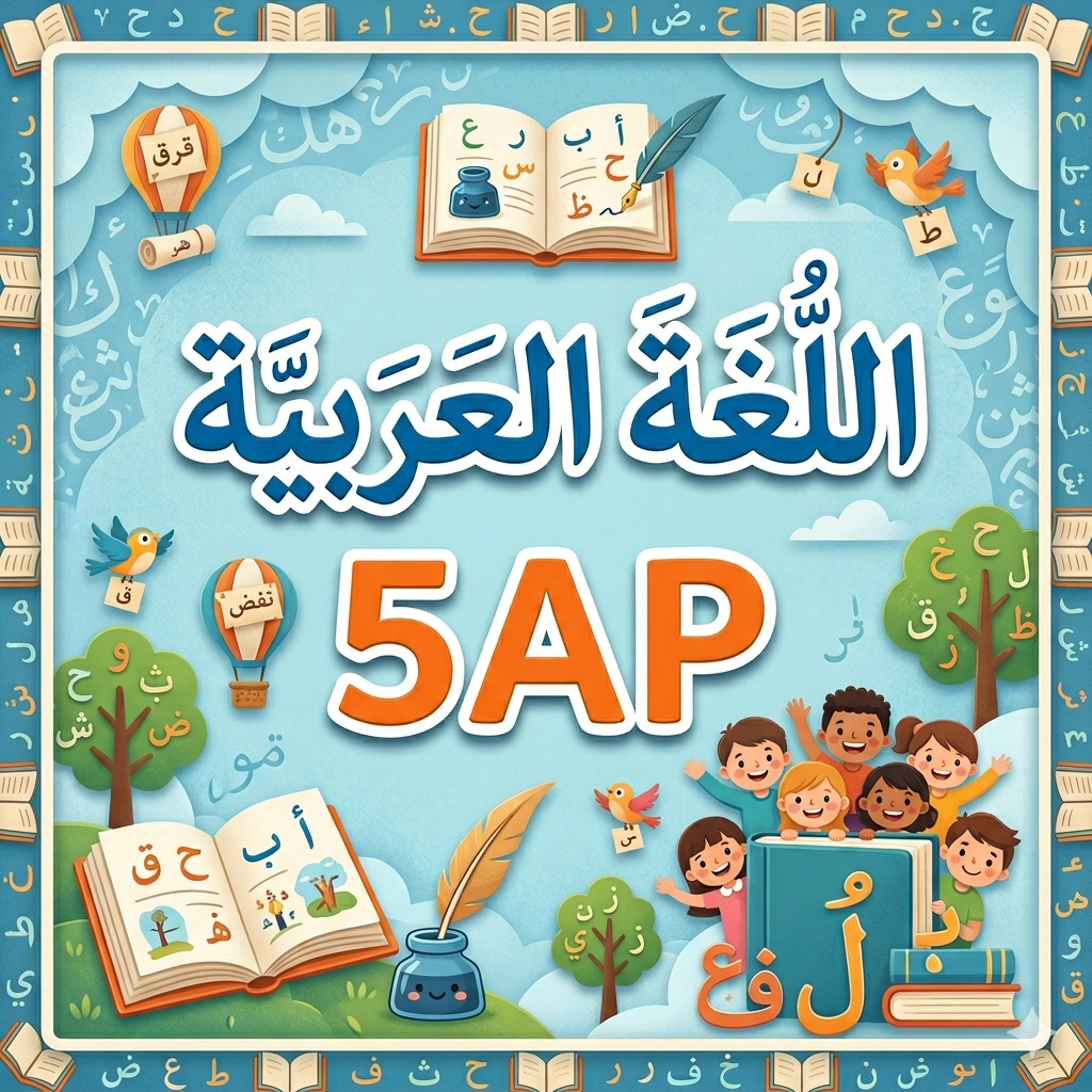تقويمات واختبارات اللغة العربية الخامسة ابتدائي الفصل الثاث