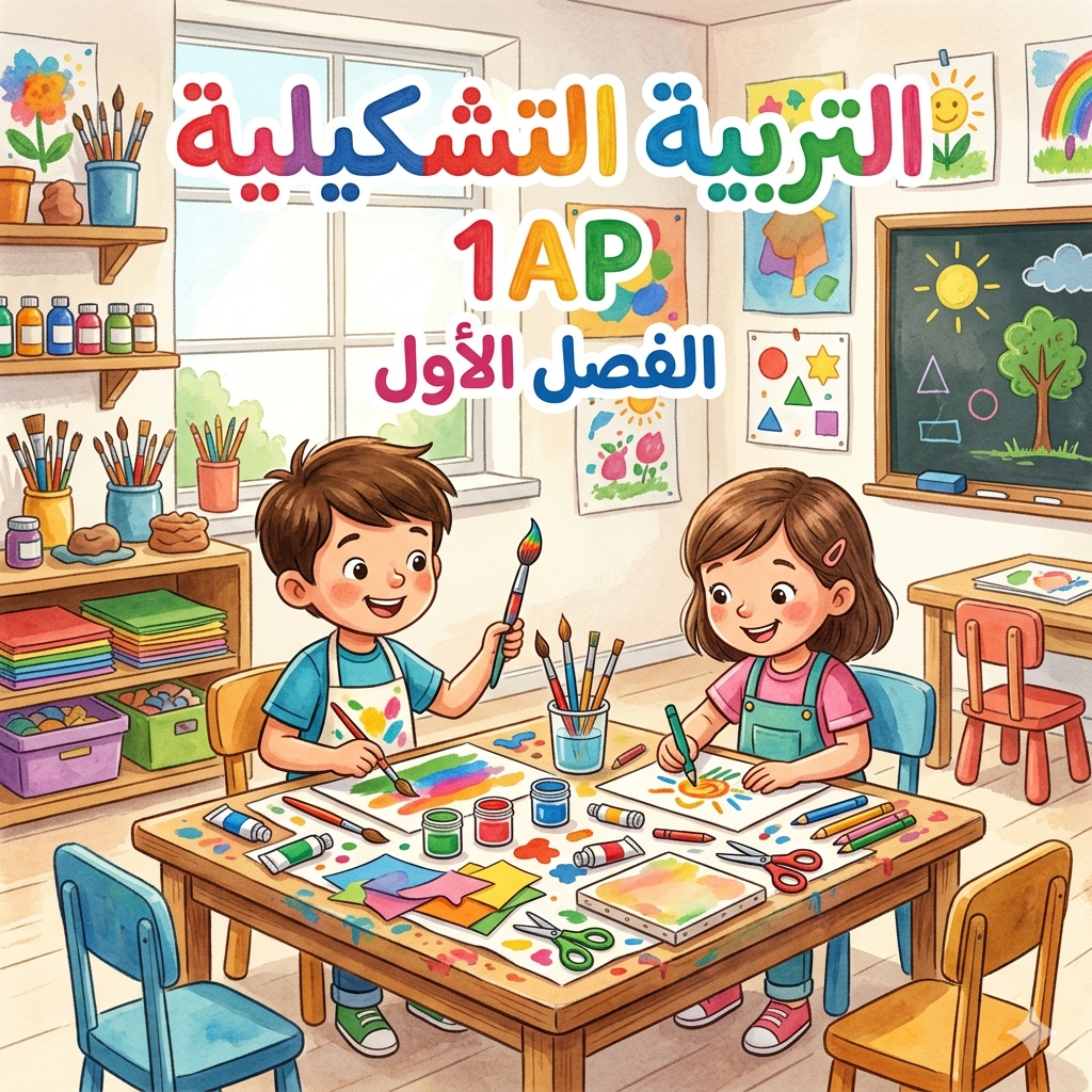 اختبارات التربية الفنية الأولى ابتدائي الفصل الأول
